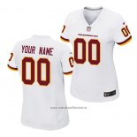 Camiseta NFL Game Mujer Washington Commanders Personalizada Blanco