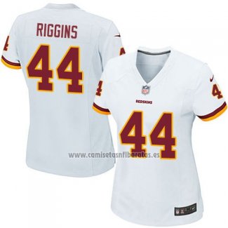 Camiseta NFL Game Mujer Washington Commanders Riggins Blanco