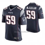 Camiseta NFL Game New England Patriots Albert Mcclellan Azul