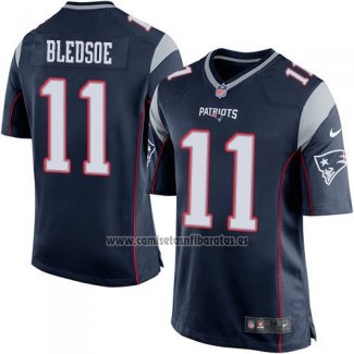 Camiseta NFL Game New England Patriots Bledsoe Azul