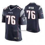 Camiseta NFL Game New England Patriots Isaiah Wynn Azul