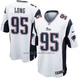 Camiseta NFL Game New England Patriots Long Blanco