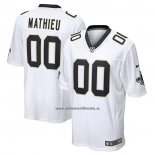 Camiseta NFL Game New Orleans Saints Tyrann Mathieu Blanco