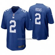 Camiseta NFL Game New York Giants Aldrick Rosas Azul