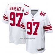 Camiseta NFL Game New York Giants Dexter Lawrence II Blanco