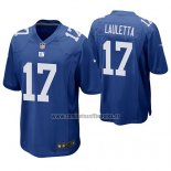 Camiseta NFL Game New York Giants Kyle Lauletta Azul