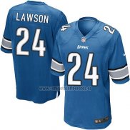 Camiseta NFL Game Nino Detroit Lions Lawson Azul