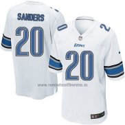Camiseta NFL Game Nino Detroit Lions Sanders Blanco