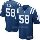 Camiseta NFL Game Nino Indianapolis Colts T.Cole Azul