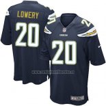 Camiseta NFL Game Nino Los Angeles Chargers Lowery Negro