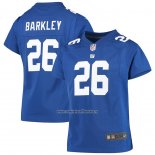 Camiseta NFL Game Nino New York Giants Saquon Barkley Azul2