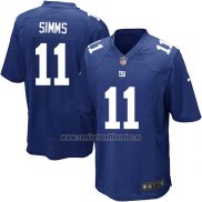 Camiseta NFL Game Nino New York Giants Simms Azul