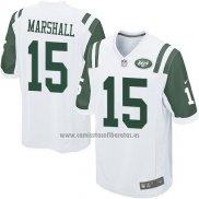 Camiseta NFL Game Nino New York Jets Marshall Blanco