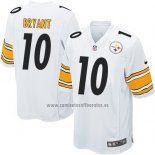 Camiseta NFL Game Nino Pittsburgh Steelers Bryant Blanco