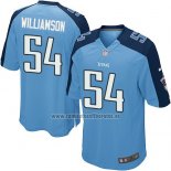 Camiseta NFL Game Nino Tennessee Titans Williamson Azul