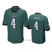 Camiseta NFL Game Philadelphia Eagles Jalen Hurts Verde