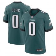 Camiseta NFL Game Philadelphia Eagles Josh Uche Verde