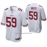 Camiseta NFL Game San Francisco 49ers David Mayo Blanco