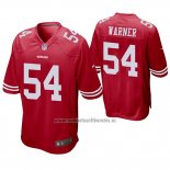 Camiseta NFL Game San Francisco 49ers Fred Warner Rojo