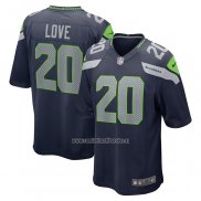 Camiseta NFL Game Seattle Seahawks Julian Love Azul