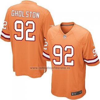 Camiseta NFL Game Tampa Bay Buccaneers Cholston Naranja