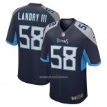 Camiseta NFL Game Tennessee Titans Harold Landry Iii Azul