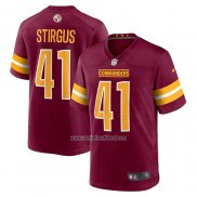 Camiseta NFL Game Washington Commanders D.J. Stirgus Rojo