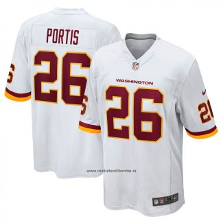 Camiseta NFL Game Washington Commanders Clinton Portis Retired Blanco