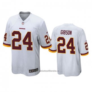 Camiseta NFL Game Washington Commanders Antonio Gibson Blanco