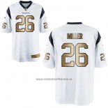 Camiseta NFL Gold Game Houston Texans Miller Blanco