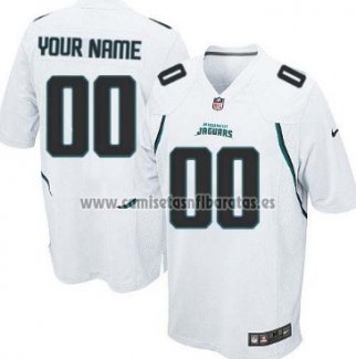 Camiseta NFL Jacksonville Jaguars Personalizada Blanco