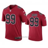 Camiseta NFL Legend Atlanta Falcons 99 Charles Harris Rojo Color Rush
