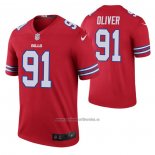 Camiseta NFL Legend Buffalo Bills Ed Oliver Color Rush Rojo