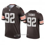 Camiseta NFL Legend Cleveland Browns Chad Thomas 2020 Marron