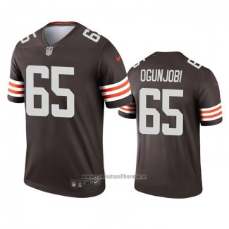 Camiseta NFL Legend Cleveland Browns Larry Ogunjobi 2020 Marron