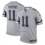 Camiseta NFL Legend Dallas Cowboys Micah Parsons Inverted Gris