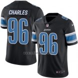 Camiseta NFL Legend Detroit Lions Charles Negro