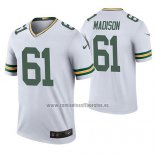 Camiseta NFL Legend Green Bay Packers Cole Madison Blanco Color Rush