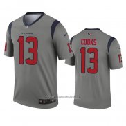 Camiseta NFL Legend Houston Texans Brandin Cooks Inverted Gris