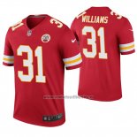 Camiseta NFL Legend Kansas City Chiefs Darrel Williams Rojo Color Rush