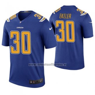 Camiseta NFL Legend Los Angeles Chargers Austin Ekeler Azul Color Rush