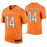 Camiseta NFL Legend Miami Dolphins Ryan Fitzpatrick Naranja Color Rush