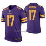 Camiseta NFL Legend Minnesota Vikings Aldrick Robinson Violeta Color Rush