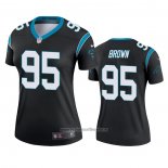 Camiseta NFL Legend Mujer Carolina Panthers Derrick Brown Negro