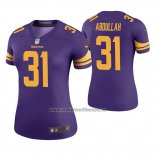 Camiseta NFL Legend Mujer Minnesota Vikings Ameer Abdullah Violeta Color Rush