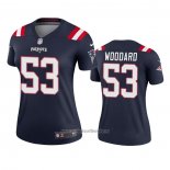 Camiseta NFL Legend Mujer New England Patriots Dustin Woodard Azul