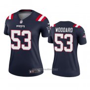 Camiseta NFL Legend Mujer New England Patriots Dustin Woodard Azul