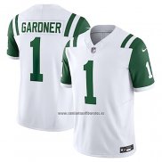 Camiseta NFL Legend New York Jets Ahmad Sauce Gardner Classic Alterno Blanco