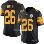 Camiseta NFL Legend Pittsburgh Steelers Bell Negro