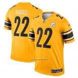 Camiseta NFL Legend Pittsburgh Steelers Najee Harris Inverted Oro